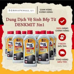 Dung Dịch Vệ Sinh Mặt Bếp Từ Hồng Ngoại DENKMIT 3IN1 300ml - Giúp Bếp Luôn Sáng Bóng và Sạch Sẽ, An Toàn Cho Bề Mặt Nấu Nướng