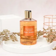 Sữa Tắm Gel Nước Hoa Victoria's Secret Amber Romance 250ml - Hương Thơm Quyến Rũ, Dưỡng Da Mềm Mịn, Chăm Sóc Cơ Thể Hàng Ngày