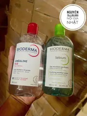 Nước Tẩy Trang Bioderma Crealine H2O 500ml - Giải Pháp Làm Sạch Da Dịu Nhẹ, Phù Hợp Với Da Nhạy Cảm, Không Cồn, Không Paraben