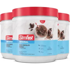 Bột uống Slimfast Original vị Chocolate hũ 364g [Hàng Mỹ]
