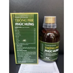 HEN PH - Thực phẩm chức năng Thông Phế Phúc Hưng 250ML - Giảm ho, đờm, đau rát họng, hỗ trợ thông thoáng đường hô hấp