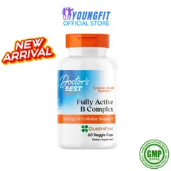 Viên Uống Fully Active B Complex Doctor's Best Hỗ Trợ Sức Khỏe Tuần Hoàn Năng Lượng Não Bộ - YoungFit