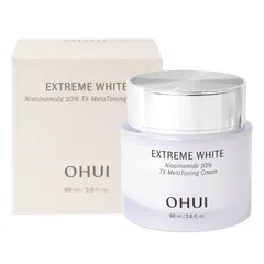 Kem Dưỡng Trắng Da Ohui Extreme White Cream 60ml - Giảm Mờ Thâm Nám, Niacinamide 10%, Dưỡng Ẩm, Làm Sáng Da, Lành Tính Cho Da Việt