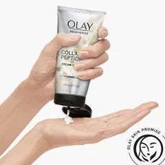 Sữa Rửa Mặt Olay Collagen Peptide 24 Không Hương Liệu 150ml - Sạch Sâu, Dưỡng Ẩm, Chăm Sóc Da Nhạy Cảm, Giúp Da Mịn Màng, Căng Bóng