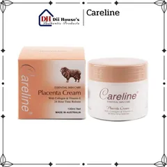 Kem Dưỡng Da Nhau Thai Cừu Careline 100ml - Cấp Ẩm, Giảm Nếp Nhăn, Phục Hồi Da Khô - Dùng Cho Mọi Loại Da