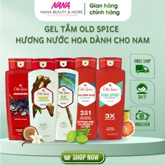 Sữa Tắm Old Spice Body Wash Hương Nước Hoa Nam 473ml - Sạch Mát Da, Thơm Lâu, Dành Cho Nam Giới