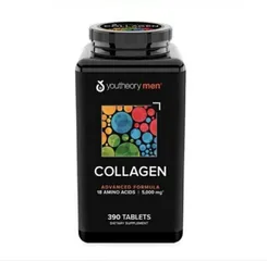 Collagen Youtheory Men'S 390 Viên - Thực Phẩm Chức Năng Dành Cho Nam Giới Giúp Da Khỏe Mạnh và Ngăn Ngừa Lão Hóa