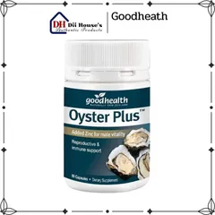 Viên uống tinh chất hàu Goodhealth Oyster Plus 60 viên - Hỗ trợ sinh lực và đề kháng cho nam giới.