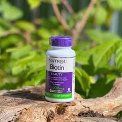 Date 5/25 Viên uống mọc tóc Natrol Biotin Beauty 10000mcg 334829