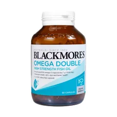 Viên uống Blackmores Omega Double High Strength Fish Oil 90 viên - Hỗ trợ tim mạch, mắt và da với omega 3 tự nhiên cao cấp