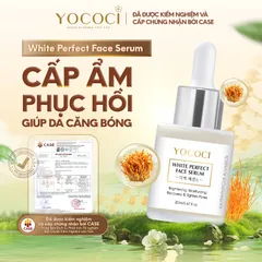 Serum Dưỡng Trắng Da Yococi White Perfect 20ml - Mờ Thâm, Căng Bóng, Ngừa Lão Hóa - Dưỡng Da Mặt Cao Cấp Từ Thiên Nhiên
