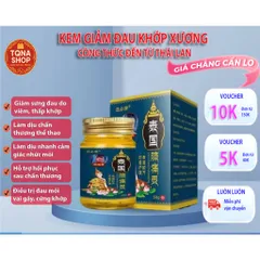Dầu Xoa Bóp Giảm Đau Vai Gáy & Viêm Khớp Thái Lan - Hỗ Trợ Phục Hồi Màng Hoạt Dịch, Giảm Sưng Đau Cơ Khớp