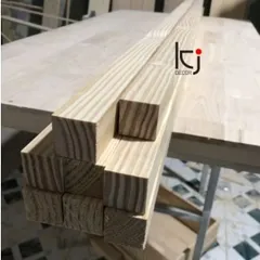 Thanh Gỗ Thông Nhập Khẩu Dài 120cm Láng Mịn 4 Mặt - Dụng Cụ Tiện Ích Đồ Nội Thất, Cắt Theo Kích Thước Yêu Cầu