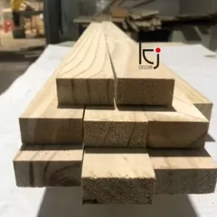 Thanh gỗ thông dài 80x4x2 cm - Chất liệu gỗ thông nhập khẩu, láng mịn 4 mặt cho giường và đồ nội thất tiện ích