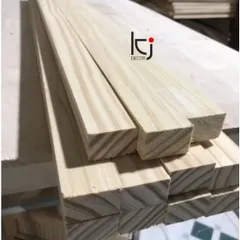 Thanh Gỗ Thông Láng Mịn 100x3x2 cm - Dụng Cụ Tiện Ích Đa Năng cho DIY và Trang Trí Nội Thất