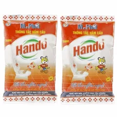 Bột men vi sinh thông tắc hầm cầu Hando 215g - Giải pháp sạch sẽ, khử mùi hiệu quả cho bồn cầu và bể phốt gia đình