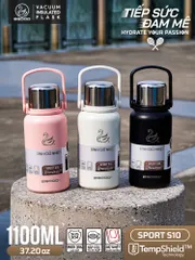 Bình Giữ Nhiệt Nóng Lạnh 2GOOD SPORT S10 - 1100ml, Thiết Kế Thời Trang, Giữ Nhiệt Lâu, Phù Hợp Đi Học, Du Lịch, Làm Việc