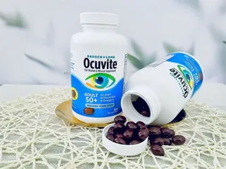 Viên Uống Bổ Mắt Ocuvite Eye Vitamin 50+ - Bausch & Lomb Bảo Vệ Sức Khỏe Đôi Mắt Cho Người Trên 50 Tuổi