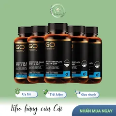Viên Uống Hàu Biển Go Healthy Plus Kẽm 120 Viên - Bổ Sung Sức Khỏe Sinh Lực Nam Giới Từ Úc - Hỗ Trợ Khả Năng Miễn Dịch