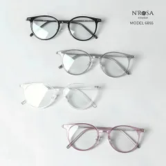 Gọng Kính Cận N’ROSA Nhựa Siêu Nhẹ Chống Gãy - Thiết Kế Vuông Cổ Điển, Đa Dạng Màu Sắc Thời Trang, Hỗ Trợ Lắp Tròng Cận/Loạn