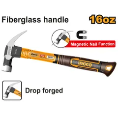 Búa Nhổ Đinh 450g Có Nam Châm Ingco HCH81016 - Dụng Cụ Tiện Ích Chắc Chắn, Tiện Lợi cho Công Trình Xây Dựng