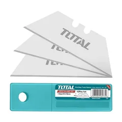 Bộ 10 Lưỡi Dao Tiện Ích Total THT519611 - Lưỡi SK5 Chất Lượng Cao Dùng Trong Ngành Dụng Cụ và Thiết Bị Tiện Ích
