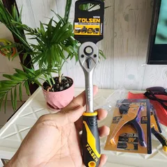 Cần Típ Tự Động Công Nghiệp 3/8" 72 Răng TOLSEN - Dụng Cụ Tháo Nhanh Chất Liệu Thép Cr-Mo