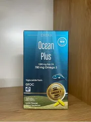 Viên uống bổ sung Omega 3 Ocean Plus 1200mg - Tăng cường sức khỏe tim mạch, thần kinh và thị lực cho mẹ bầu và trẻ em trên 11 tuổi