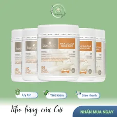 Viên Uống Bổ Sung Canxi Bio Island Milk Calcium 150 Viên – Hỗ Trợ Xương Khỏe Chắc Cho Gia Đình, Xuất Xứ Úc