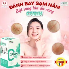 Viên Uống Trắng Da CFIRIN Kenpharma - Hỗ Trợ Làm Sáng Da, Giảm Nám Tàn Nhang, Nhập Khẩu Pháp, Chính Hãng, Dinh Dưỡng Từ Bên Trong