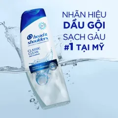 Dầu Gội Ngăn Ngừa Gàu Head & Shoulders Classic Clean 2-in-1 835ml - Sạch Tóc, Khỏe Đẹp, Phù Hợp Mọi Loại Tóc