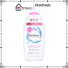 Dung dịch vệ sinh phụ nữ Femfresh Soothing Wash 250ml - Hỗ trợ kháng viêm, tươi mát, an toàn cho mọi phụ nữ.