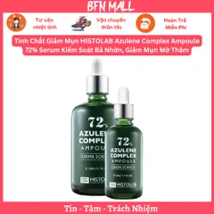 Tinh Chất Giảm Mụn HISTOLAB Azulene Complex Ampoule 72% Serum Kiểm Soát Bã Nhờn, Giảm Mụn Mờ Thâm