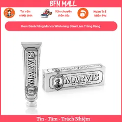 Kem Đánh Răng Marvis Whitening 85ml Làm Trắng Răng ̣