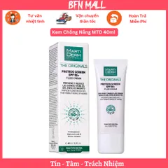  Kem Chống Nắng Phổ Rộng MartiDerm The Originals Proteos Screen SPF50+ Fluid Cream 40ml