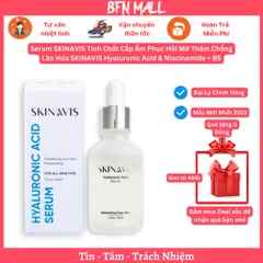 Serum SKINAVIS Tinh Chất Cấp Ẩm Phục Hồi Mờ Thâm SKINAVIS Hyaluronic Acid & Niacinamide + B5