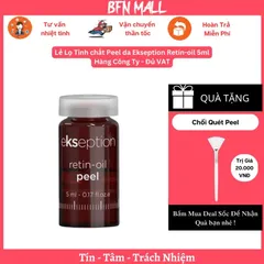 Lẻ Lọ Tinh chất Peel da Ekseption Retin-oil 5ml