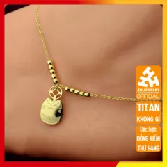 Lắc Chân Nữ Titan Cao Cấp - Thiết Kế Thanh Lịch, Bền Bỉ, An Toàn cho Da - Phụ Kiện Thời Trang Nữ Tôn Vẻ Đẹp Chân