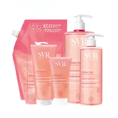 SVR Topialyse Gel Lavant - Sữa Tắm & Rửa Mặt Dành Cho Da Khô, Nhạy Cảm - Dưỡng Ẩm Dịu Nhẹ Từ Pháp