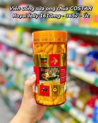 Sữa Ong Chúa 1610mg Costar - Viên Nghệ Thuật, Bổ Sung Dinh Dưỡng, Tăng Cường Sức Khỏe và Làm Đẹp Da, 365 Viên Hỗ Trợ Khỏe Mạnh