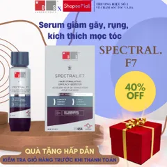 Serum Kích Thích Mọc Tóc SPECTRAL.F7 60ml - Giảm Gãy Rụng Tóc Cho Nam Nữ, Tăng Cường Độ Dày và Đầy Đặn Tóc