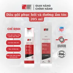 Dầu Gội Tái Cấu Trúc NIA 205ml - Điều Trị Rụng Tóc, Kiểm Soát Dầu, Cung Cấp Dưỡng Chất Tóc Khỏe Đẹp - DS Laboratories
