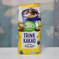 Kakao Trink Hữu Cơ Socola Thơm Ngon 400g - Không Đường, Bổ Dưỡng, Lành Mạnh Cho Sức Khỏe