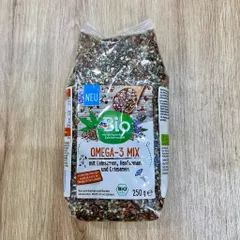 Hạt hỗn hợp dmBio Omega-3 Mix 200g – Ngũ cốc hữu cơ giàu dinh dưỡng, hạt lanh, hạt chia, hạt óc chó từ Đức, hỗ trợ sức khỏe