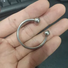 Khoen Inox Chữ C Đầu Tròn 30mm - Dụng Cụ Tiện Lợi Cho Chăm Sóc Thú Cưng, Bền Bỉ, Chống Gỉ Sét