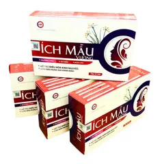 Viên uống Ích Mẫu Vương Hương phụ Ngải cứu - Hỗ trợ điều hòa kinh nguyệt, cải thiện nội tiết tố cho phụ nữ - Hộp 30 viên
