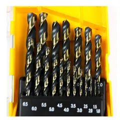Mũi Khoan Favi Thép - Bộ Mũi Khoan Sắt, Inox, Gỗ Size 1li Đến 7li, Dụng Cụ Cầm Tay Chất Lượng Cao Cho Thợ Cơ Khí và Thợ Mộc
