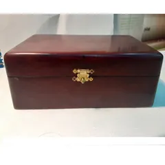 Hộp đựng con dấu gỗ Công Ty kích thước 15 x 22 x9 cm