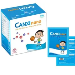 Cốm Canxi Nano 200mg Vị Ngon Dễ Uống - Hỗ Trợ Phát Triển Chiều Cao và Hấp Thụ Dinh Dưỡng, Hộp 20 Gói x 3g