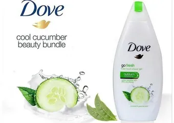 Sữa Tắm Dove Dưa Leo & Trà Xanh 450ml - Sảng Khoái & Dưỡng Ẩm Cho Mọi Loại Da, Chăm Sóc Làn Da Tươi Mát, Thư Giãn Tối Ưu